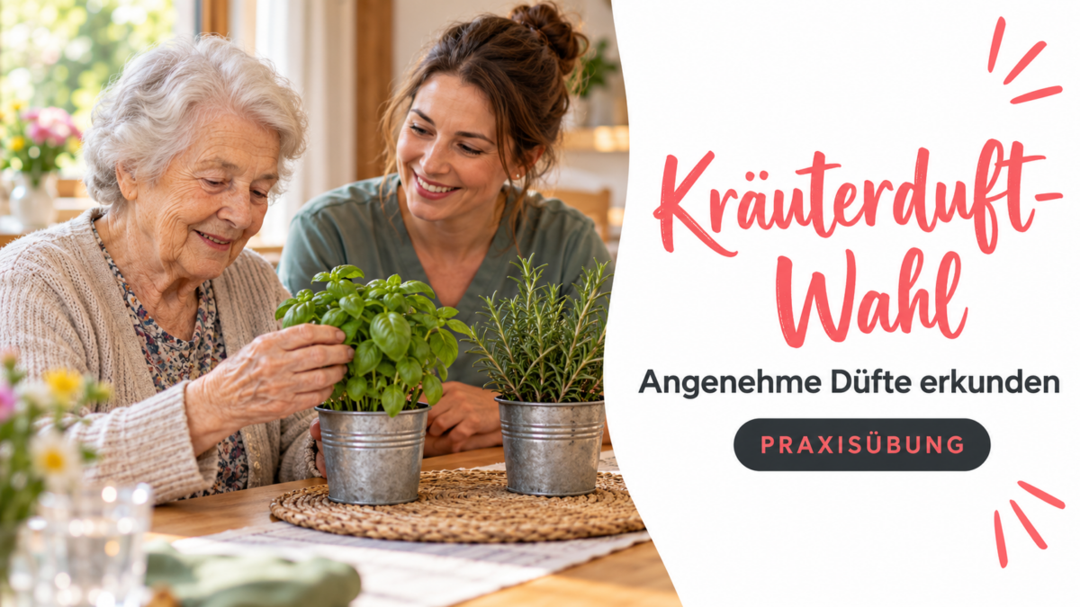 Symbolbild zur Praxisübung: Kräuterduft-Wahl: angenehme Düfte selbst bestimmen