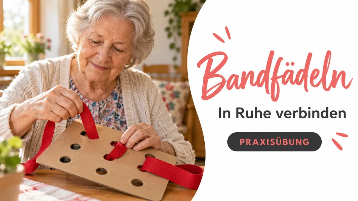 KI-Symbolbild zur Praxisübung: Ein breites Band durch eine vorbereitete Karte führen.
